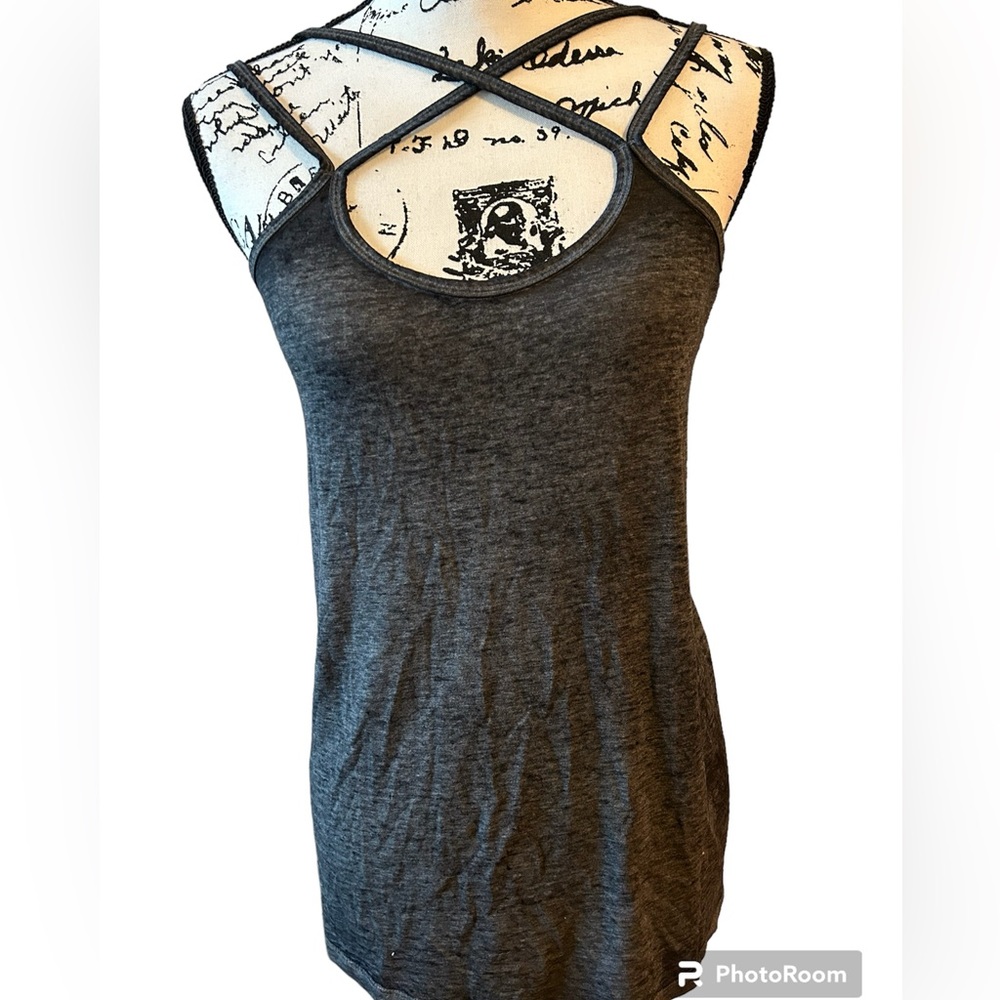 Mossimo Cross Spaghetti Strap Tank Top